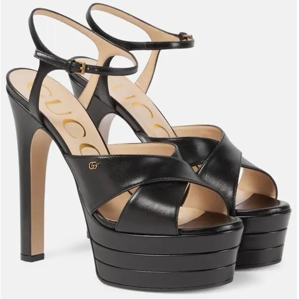 Gucci platform sandals brand new size 8.5